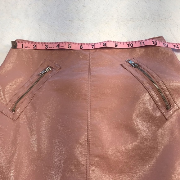 Forever 21, Faux Leather Skirt, Size Small - Picture 6 of 10
